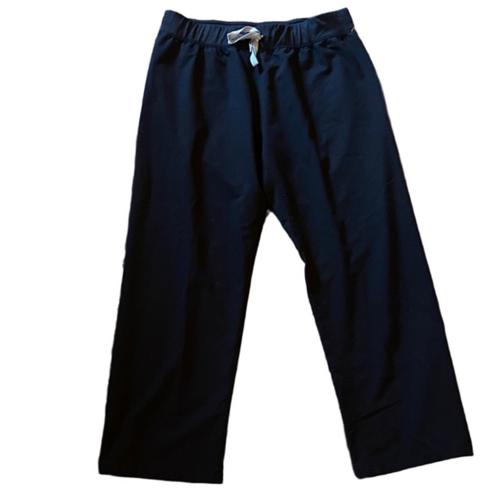 Figs Technical Collection Black Apparel large scrubs scrub pants